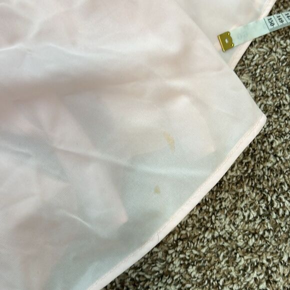 Vintage Sheer Pink Embroidered Spring Floral Sexy Robe - Picture 15 of 16